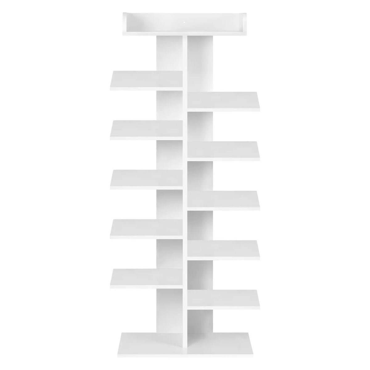Scaffale per scarpe verticale bianco a 12 livelli - MondoScarpiera.it